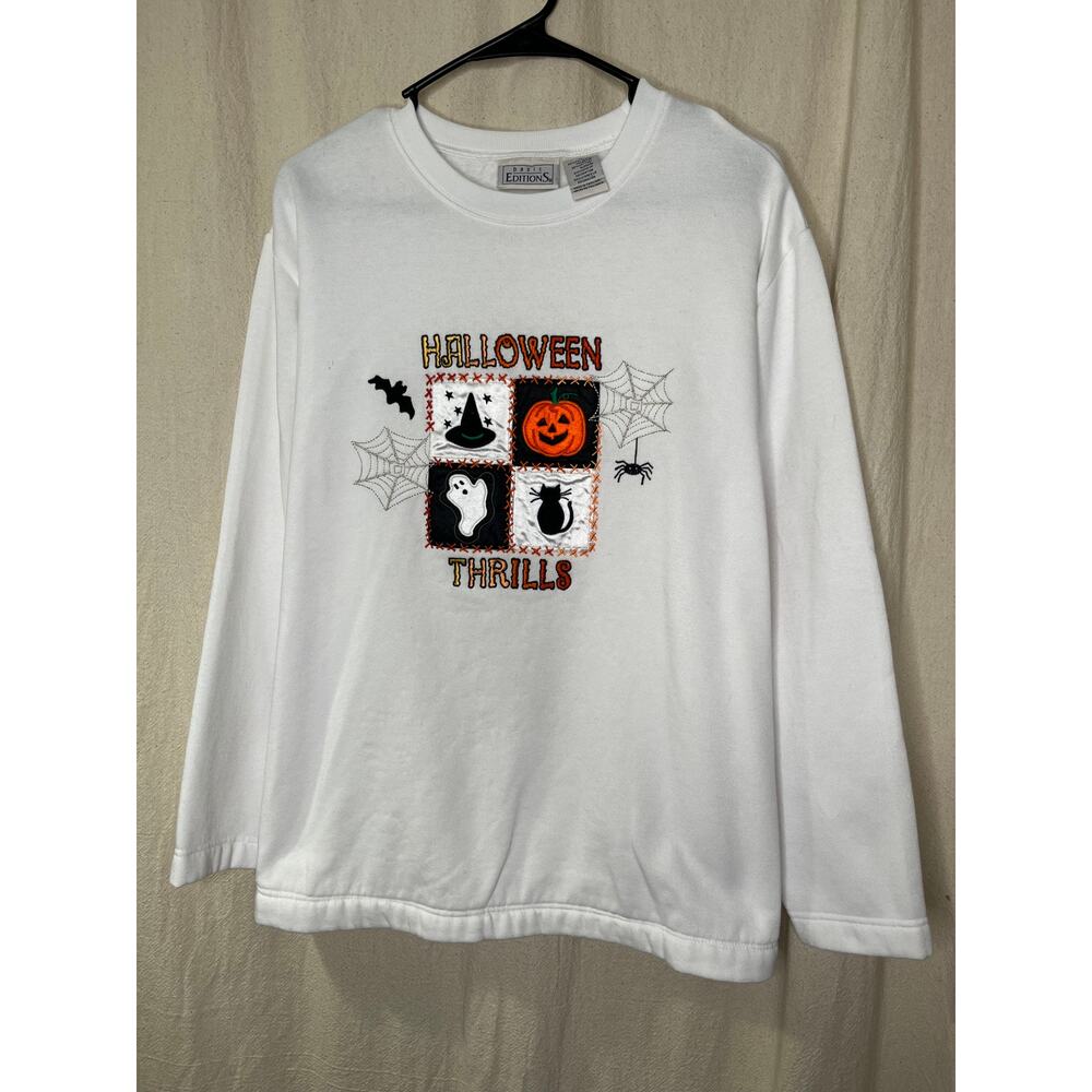 1990s Basic Editions Halloween Spider Ghost Spook… - image 1